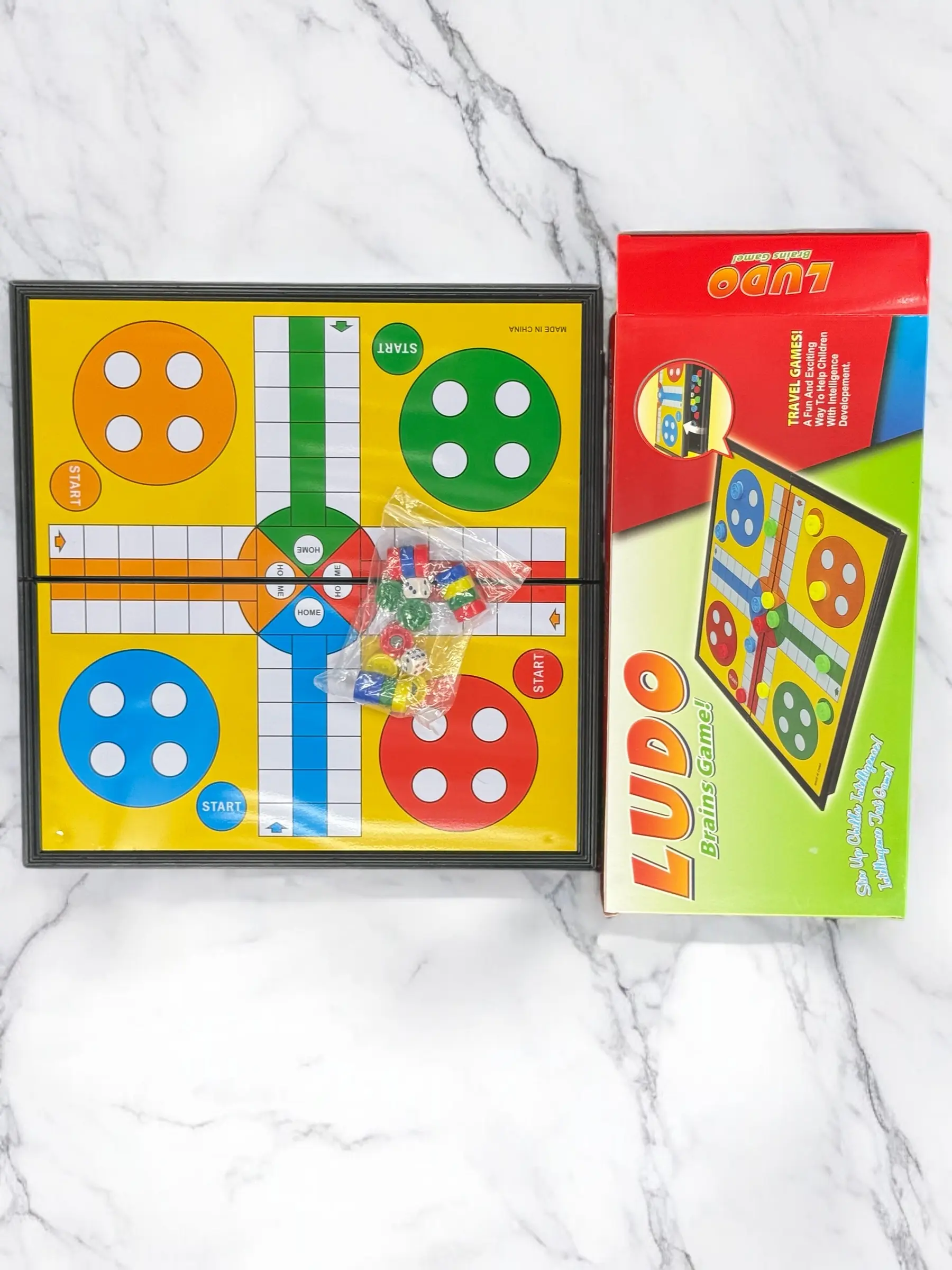 Board Games Ludo, Chess, and Snakes & Ladders