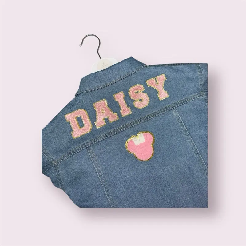 Personalised Unisex Denim Jacket Kids
