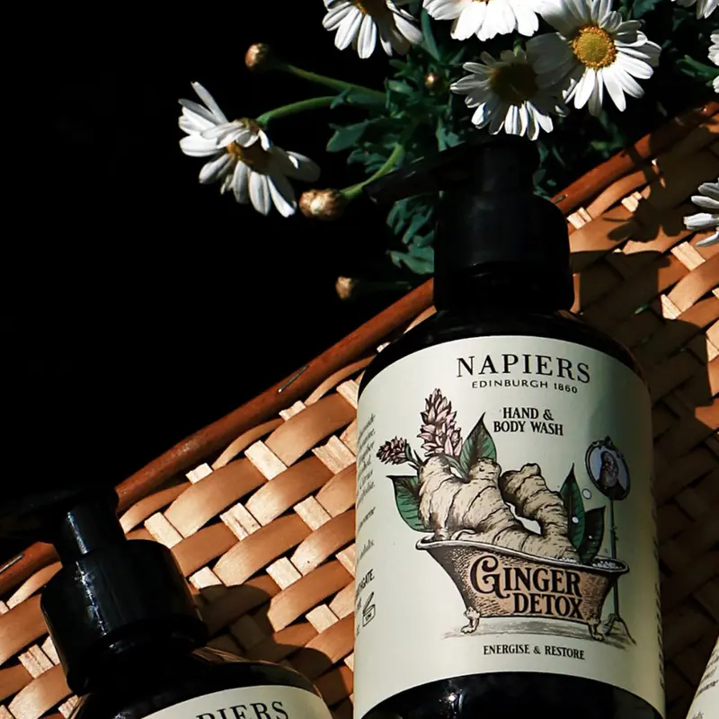 Napiers Ginger Detox Hand & Body Wash - Herbal Cleanser For Hand & Body - Naturally Foaming Plant Based Body Care Providing Gentle Cleansing Comfort With The Light Scent Of Citrus And Ginger 4