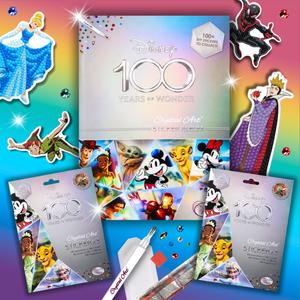 Disney D100 Crystal Art Sticker Album - Starter Pack