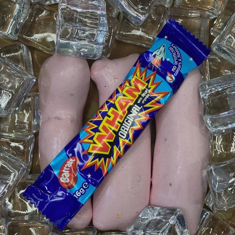 Wham Original Chew Bar FREEZE DRIED CANDY BY FLASH GB Puff Snack Crispy Crunchy 1