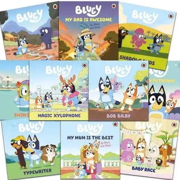 Bluey Picture Story Children’s Toddler Book Bed Time Night Time Activity Christmas Gift Stocking Filler 10 Versions To Choose From
