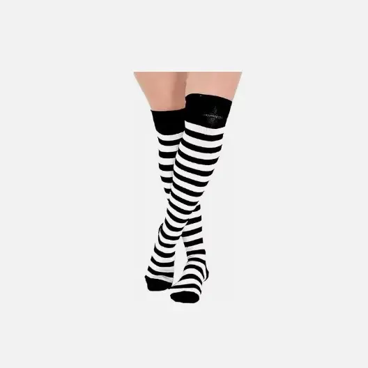 Women's Full Striped Thigh High Stockings - Colourful Over The Knee Socks - Underwear, Womenswear 5