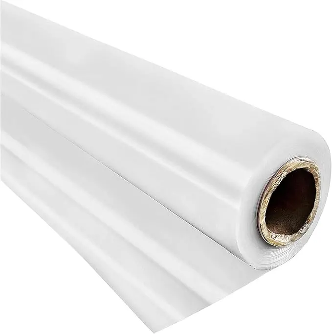 Clear Greenhouse Film Polytunnel Cover for Grow Tent - Various Lengths Available