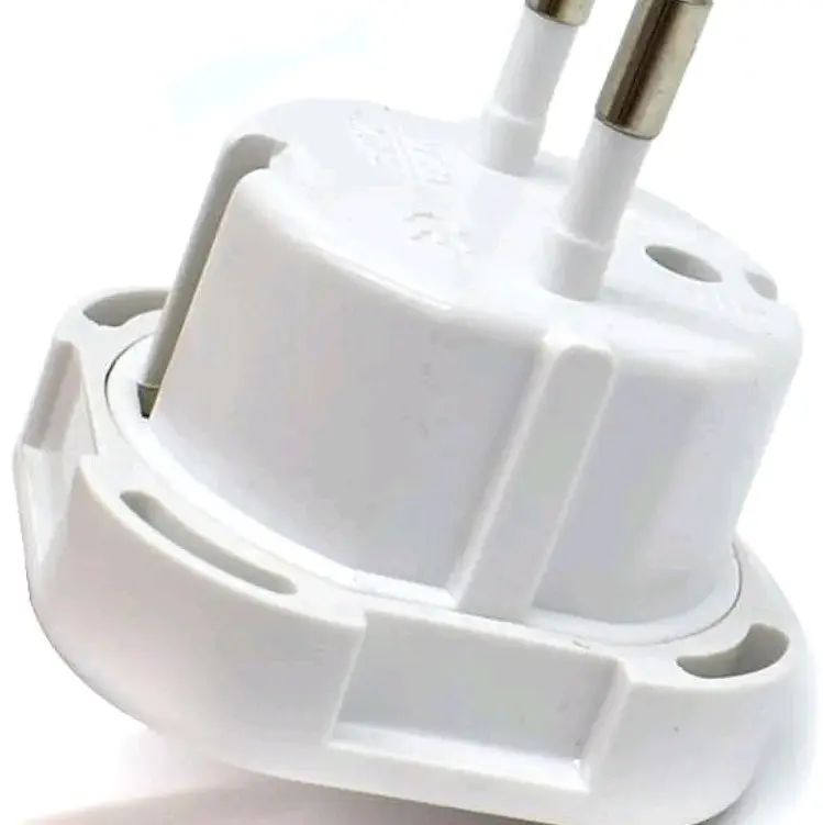 Power Plus - UK 3 Pin to Continental Europe 2 Pin Travel Adaptor Plug