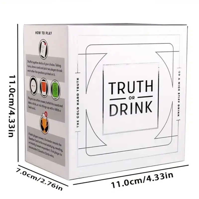 Drink Card Game: Ultimate Party Game for Friends and Family - Entertaining Board Game! 4