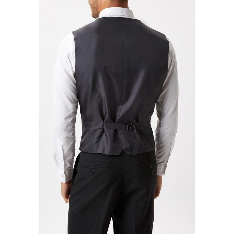Burton Mens Essential Single-Breasted Slim Waistcoat - (UTBW511) 1