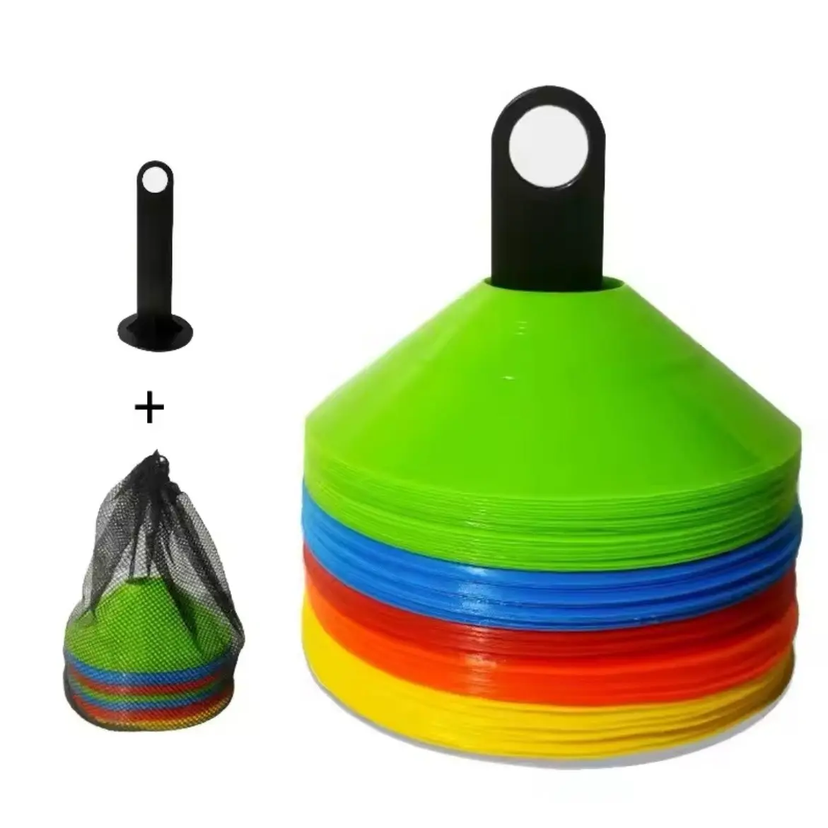 10 cones must need for athletes comes with bag
