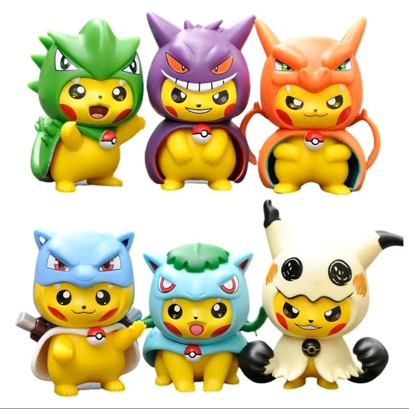 Pokemon Pikachu Cosplay Poncho Figures - Select your Style! 0