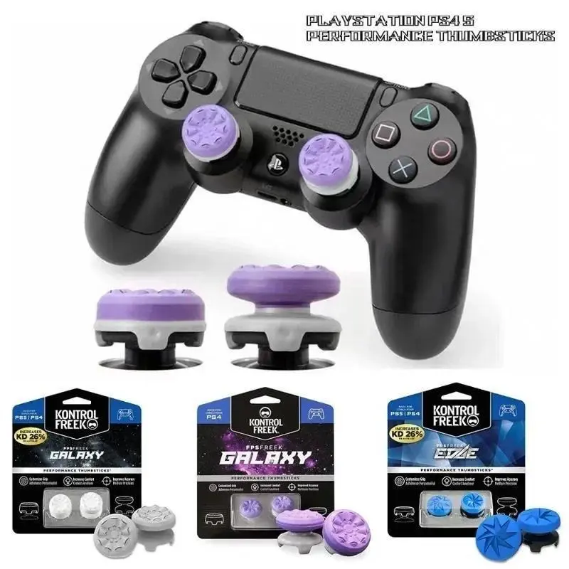 KontrolFreek FPS Freek Galaxy Purple Thumbsticks for Xbox One/Series X | 2025 Trending Gaming Accessory | Dual Performance Replacement - Enhanced Grip & Precision
