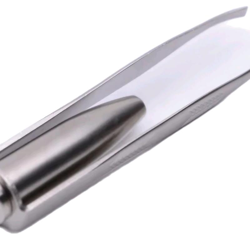 Stainless Steel Tweezer with LED Light for Precise Eyebrow Hair Removal - Pluck & Trim 4