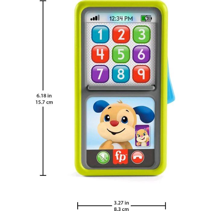 Fisher-Price Laugh and Learn 2-in-1 Slide to Learn Smartphone 3