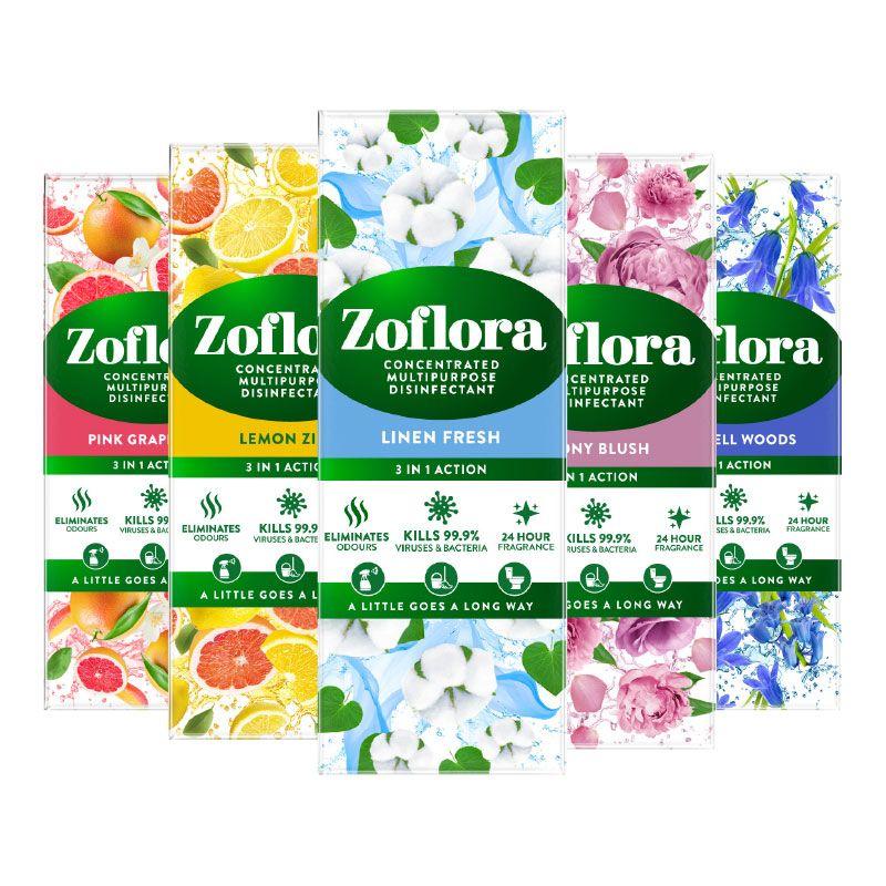 Zoflora 500ml Household Disinfectant Cleaner (Scent Options) 0
