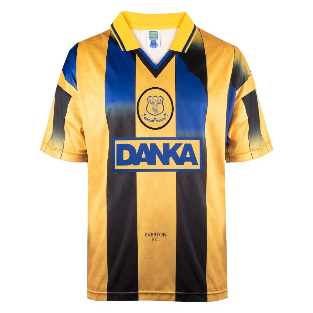 Everton 1996 Away Retro Football Shirt .