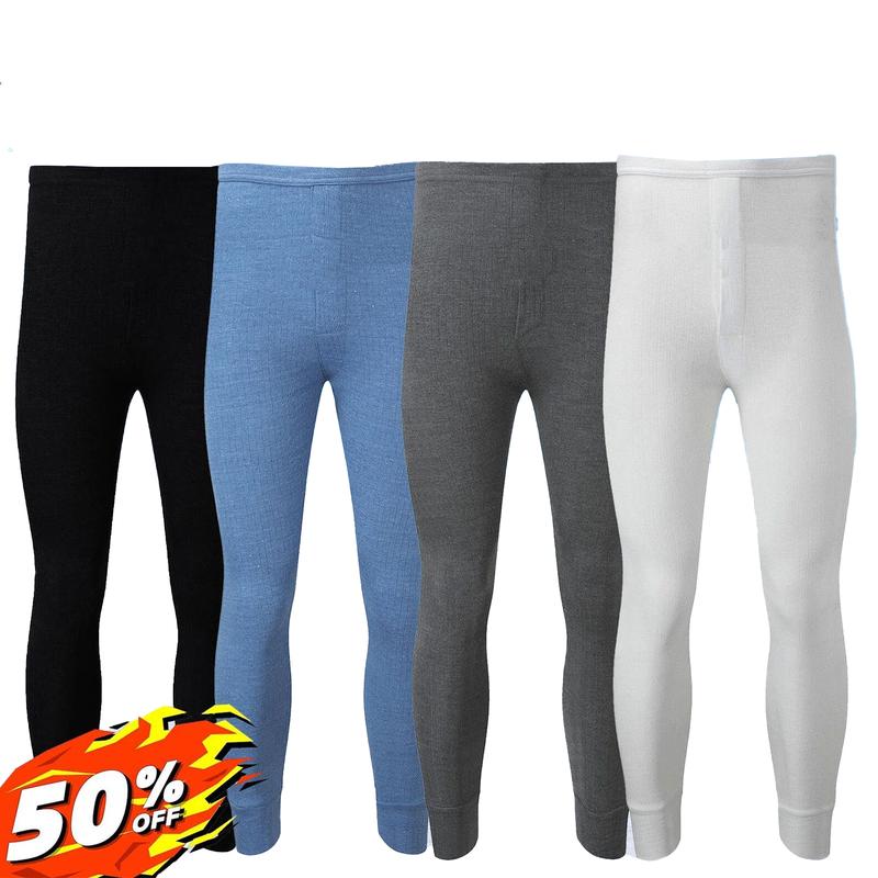 Men's Thermal Long Johns Underwear Warm Winter Trousers Base Layer Bottoms Pants 0