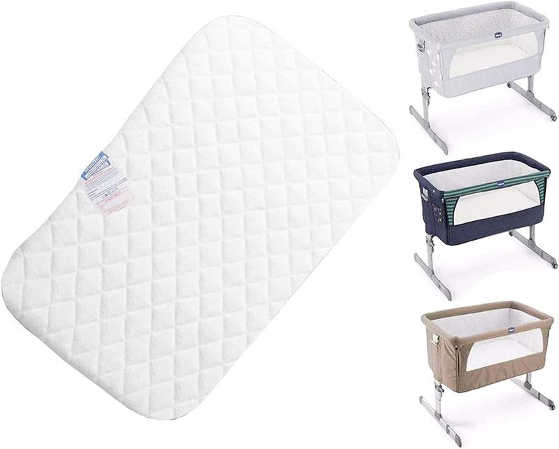 Next to me chicco Deluxe Crib Mattress Compatible Bedside Crib (83 x 50 x 5 cm) 2
