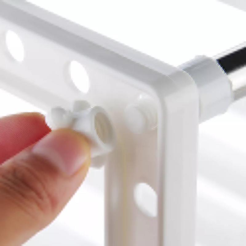 Product Introduction of FastnFurious Shop Under Kitchen Sink Shelf Storage Bathroom Cupboard Rack Cabinet Organiser Holder under sink storage organiser, kitchen cupboard rack, adjustable shelf organiser, bathroom storage rack, under sink shelf unit, cabinet organiser holder 4