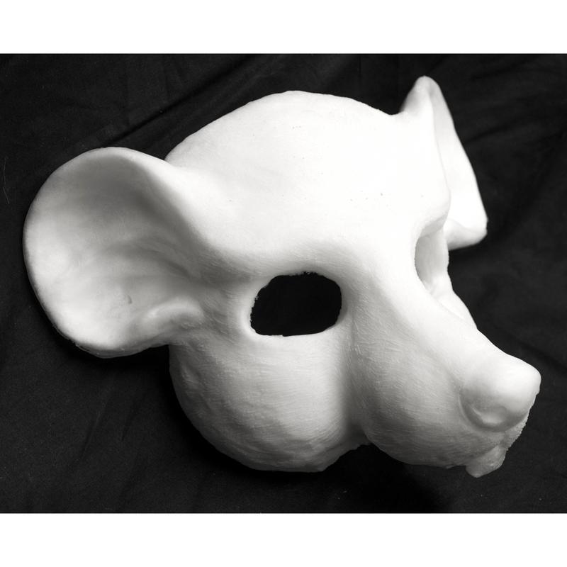 Rat (Skaven) Mask for LARP, soft foam for safe combat 5