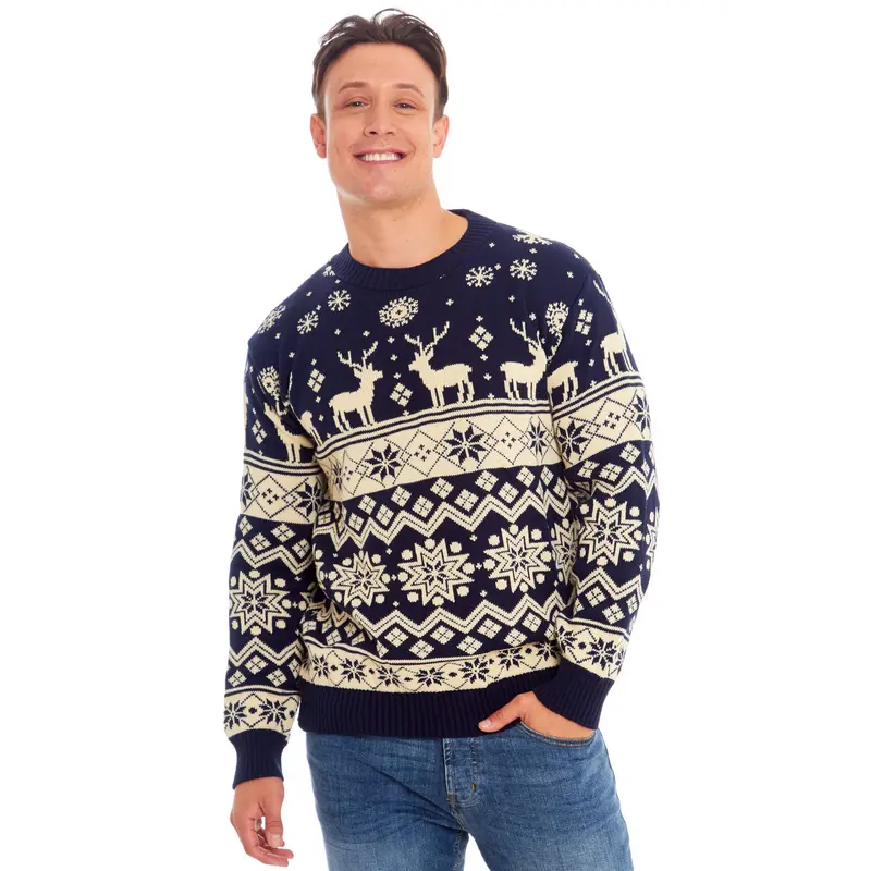 Nordic Cream Christmas Jumper 3