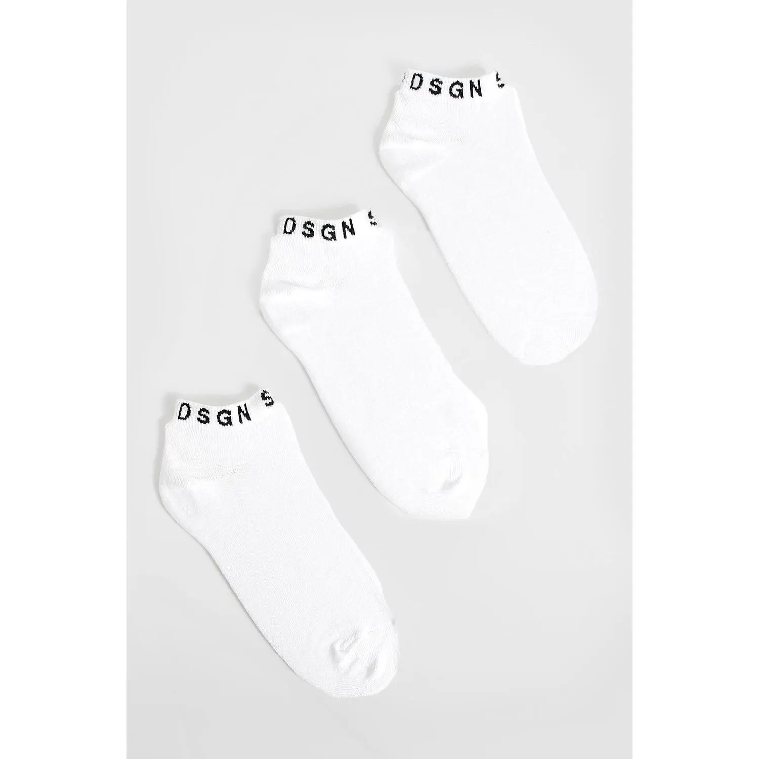 DSGN Studio 3 Pack Trainer Socks