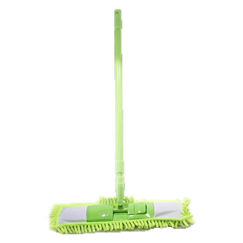 Folding and Adjustable 360 Plastic Microfibre Mop with Handle 4