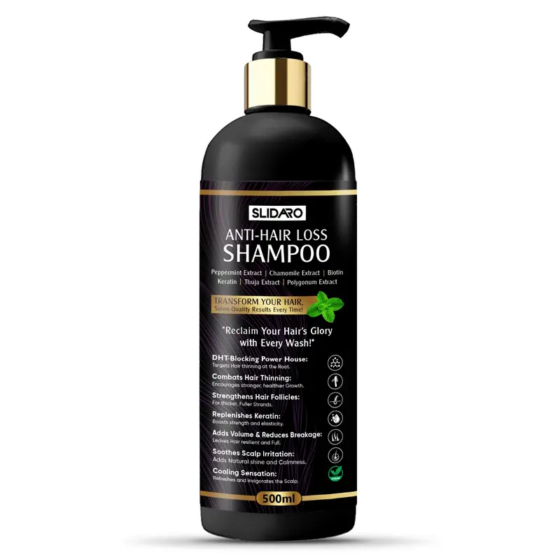 SLIDARO bundle of  combo deals   Hair regrowth & biotin Shampoo, Discover the power of 100% nature  our shampoo made from organic ingredients best DHT blocking shampoos designed to shampoo for bald spot , Thickening Hair. Boost Growth for Both Women & Men 2