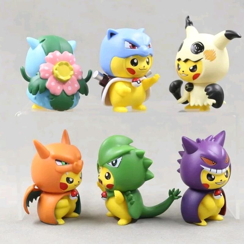 Pokemon Pikachu Cosplay Poncho Figures - Select your Style! 2
