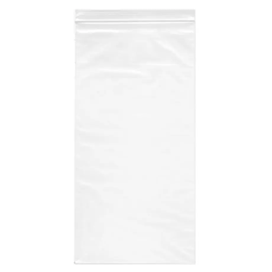 Bling Hair 1 Piece Transparent Plastic Bags Clear Re-sealable