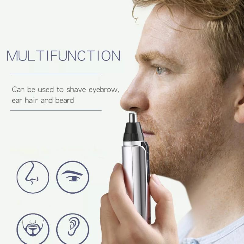 Product Introduction of Nose Hair Trimmer Nasal Ear Men Women Set Electric Clipper Personal Hair Care Comfort 8