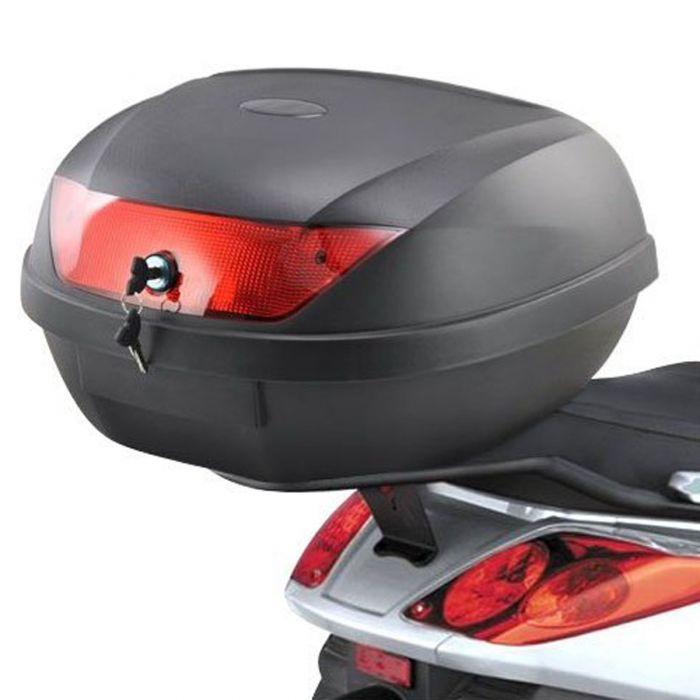 Tekbox Universal Motorcycle Helmet Top Box Luggage Storage For Motorbike Moped Back Rear Case (52L) 4