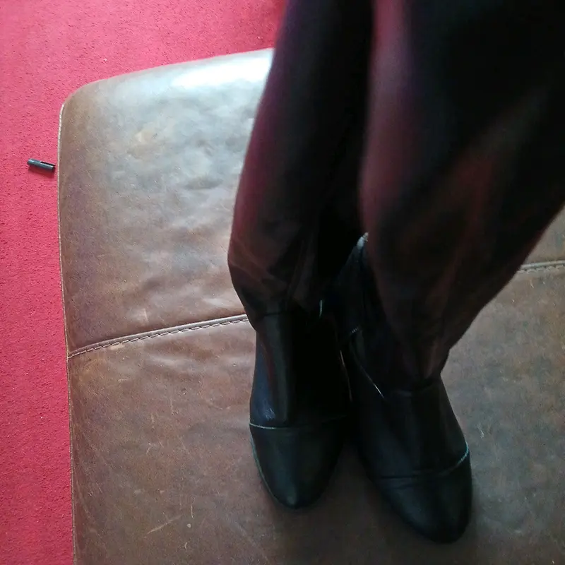 Boot for ladies  color black  and size EUR 38 Girl Footwear 5