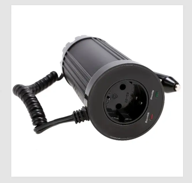Power Heat Car Inverter 200W 12V-230V 5