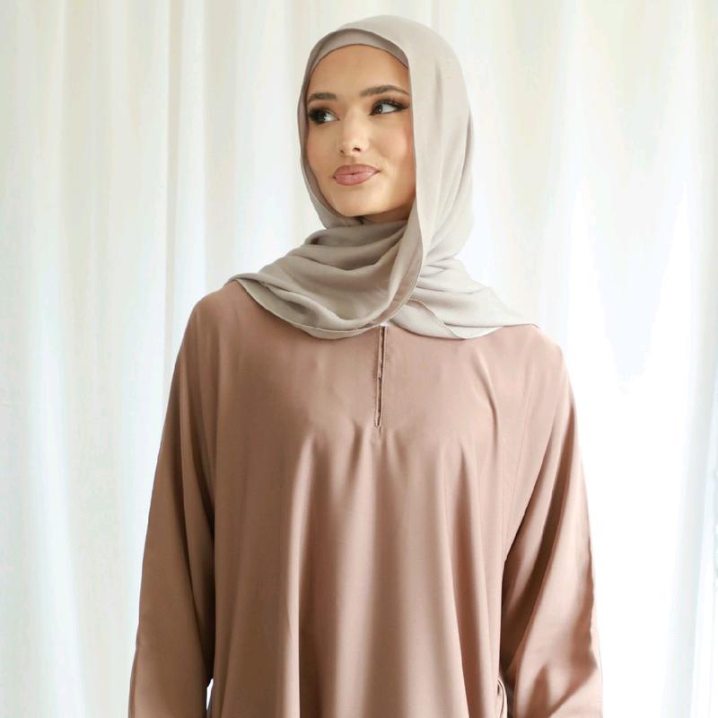 Basic Abaya With Pockets 8