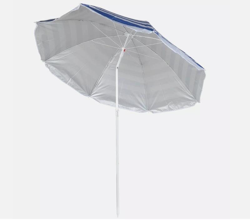 Outdoor Garden Beach Patio Tilt Umbrella Parasol Sun Shade Tilting 7