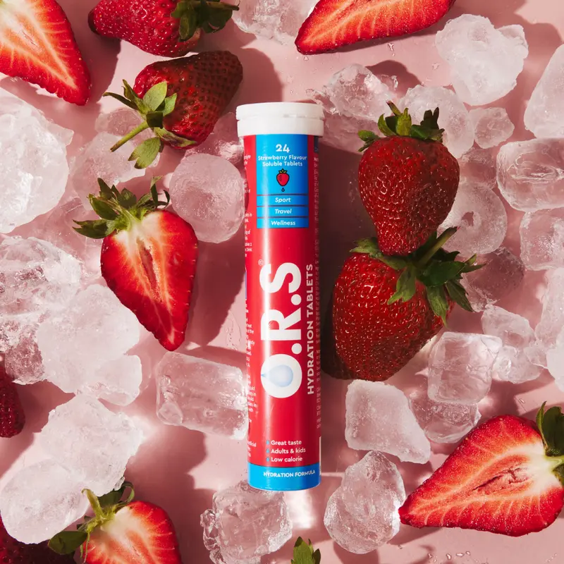 O.R.S Hydration Electrolyte Tablets - Tubes of 24 1