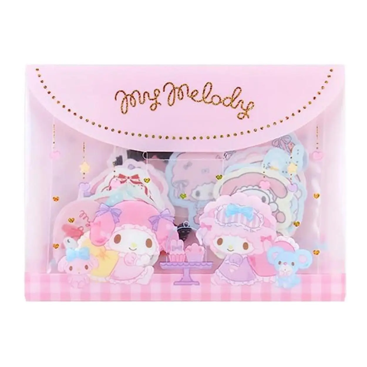 My Melody Sticker Set in Plastic Case