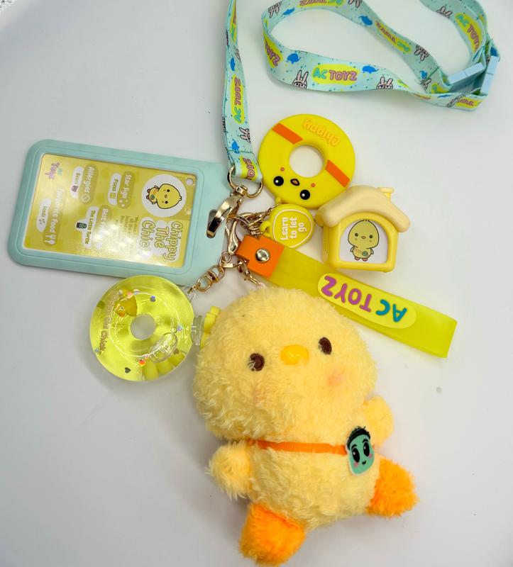AC TOYZ Chippy the Chick Comfort Keychain 4