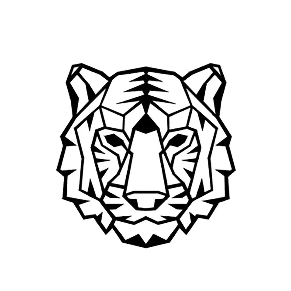 Tiger Metal Wall Art Decor