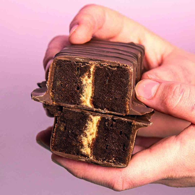 Ridiculously Rich Chocolate Cake Bars - Biscoff, Kinder or Cornflake 3