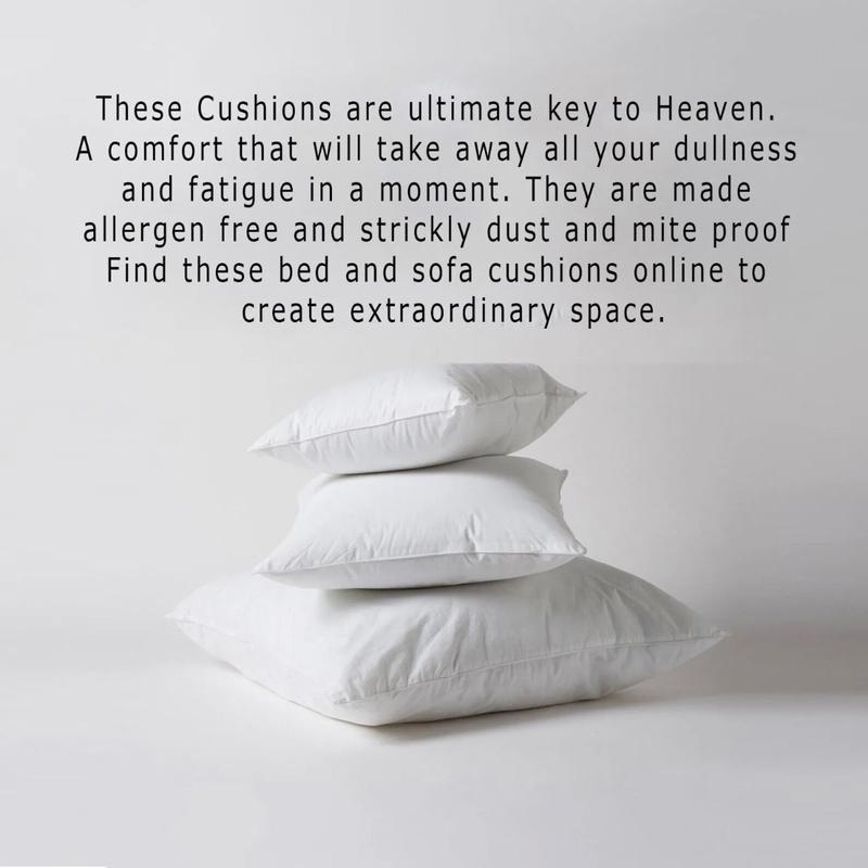 Pack of 4 Extra Deep Filed All Sizes Cushion Pads Inserts Fillers Scatters Soft cushions 3