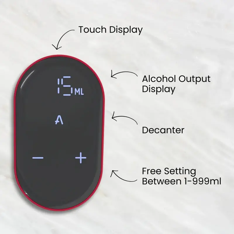Redsack Wine Aerator - Soda/Wine Dispenser, Kitchen Accessories, Gadgets For The Home, Fathers Day Gift, Self-pouring, Summer Giff, Milk Dispenser, Fridge Water Dispenser, Great for Office Camping Juice Drinks, Refrigerator Organizers, Cocktail R2R Glass 5