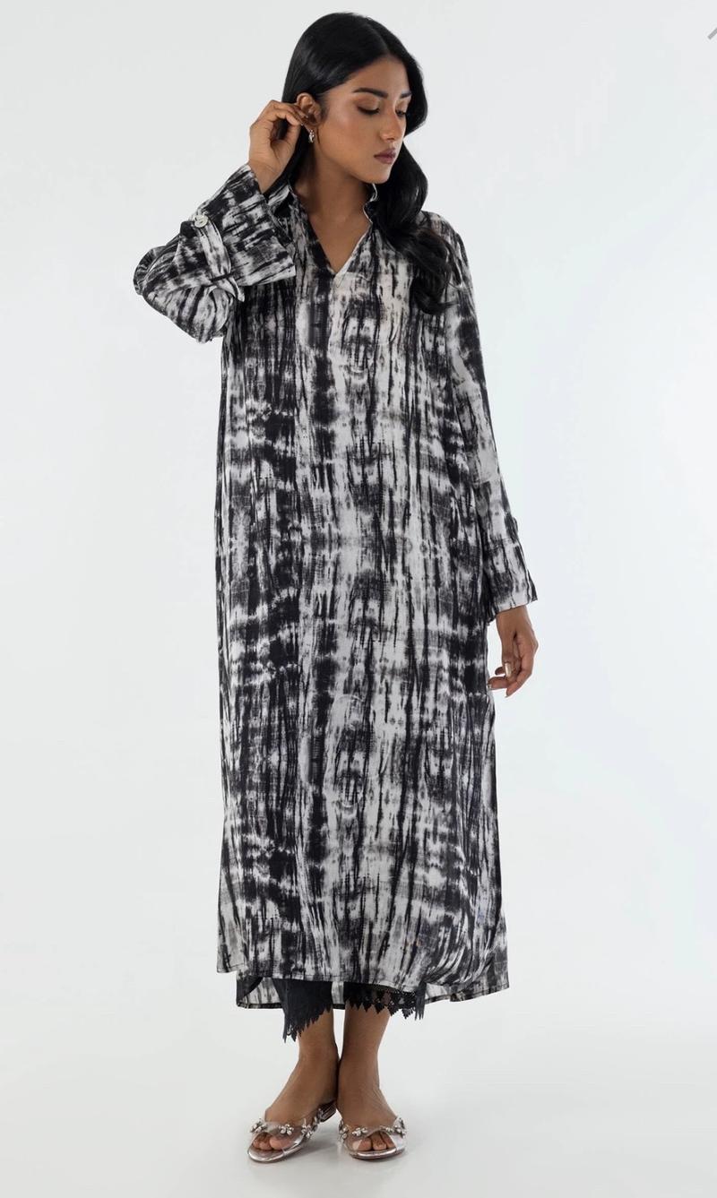Product Introduction of Sana Safinaz Striking contrasts that never go out of fashion Color: Multi Fabric: Linen 1