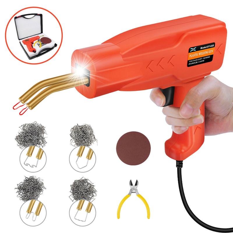 Product Introduction of Hot Stapler Car Bumper Fender Welding Welder Gun Plastic Repair Kit with Staples 24
