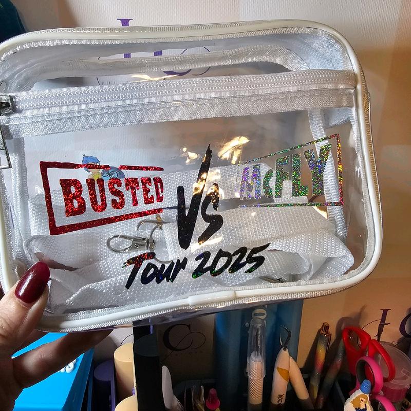 Concert Approved Stadium Bag for Busted and McFly Fans 8