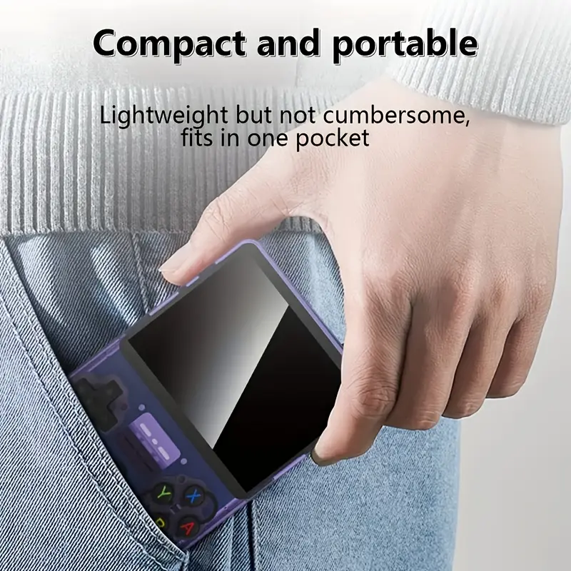 Product Introduction of [Portable Handheld] Mini Retro Console Portable Handheld Game Player - 64G, 3.5-Inch IPS Screen, 7 Colors - For Nostalgic Childhood Memories 4