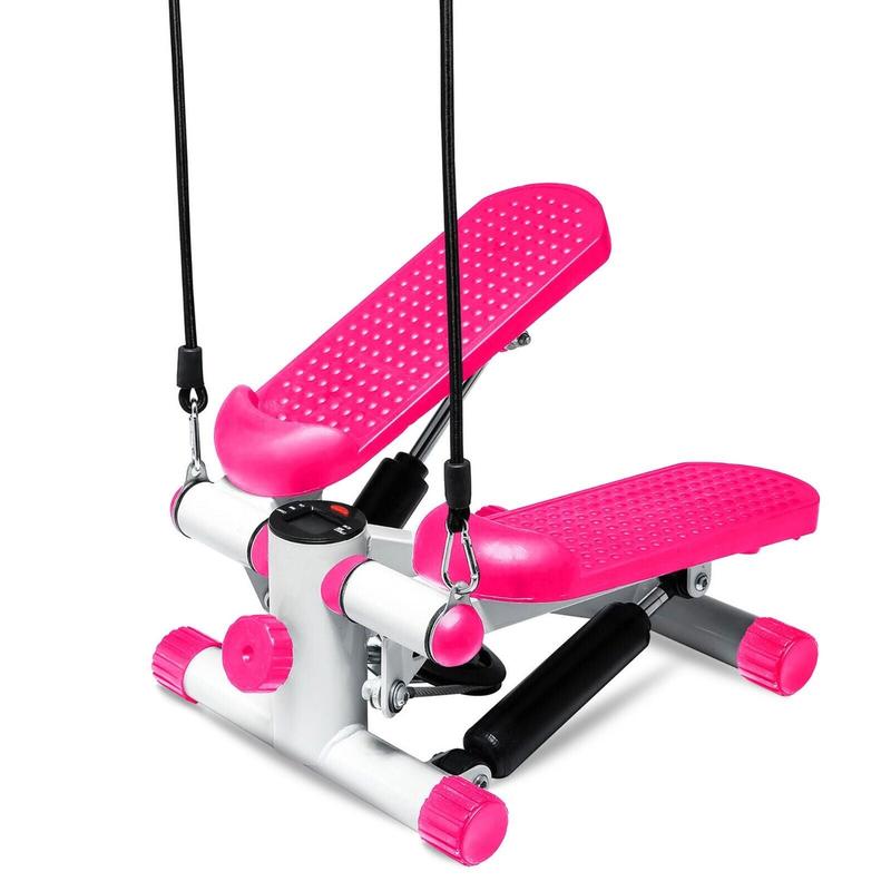 Aerobic Mini Stepper Arm Leg Thigh Toner Fitness Cardio Step Workout Machine 2