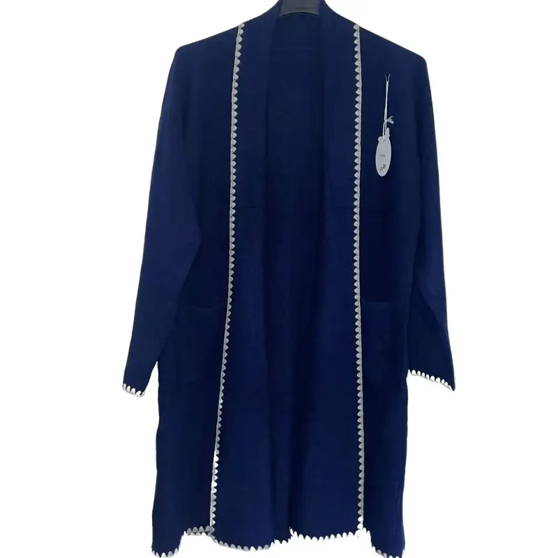 Ladies Italian Border Lace Knitted Cardigan Womenswear Knitwear Long Sleeve 3
