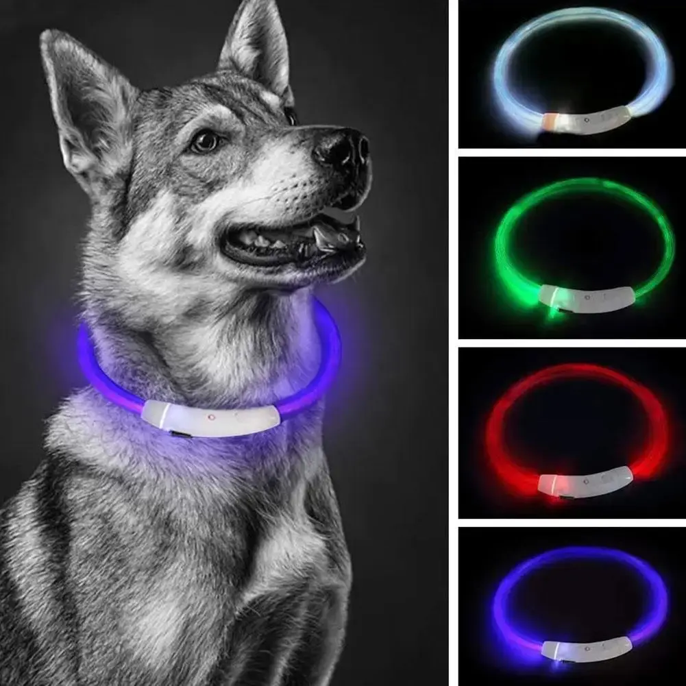 Rechargeable LED Pet Collar – Ultimate Nighttime Safety for Dogs & Cats | Waterproof, Durable, and Visible in the Dark led  dog  collar