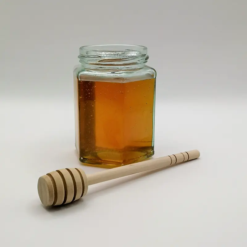 Wooden Honey Dipper by Crystal Apiary Kitchen Utensils Smooth 0