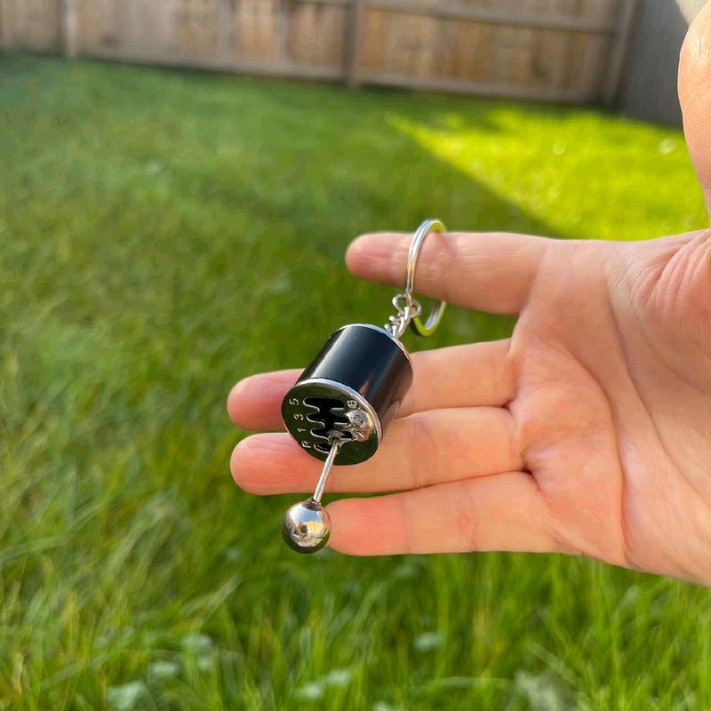 1 Piece Car Gear Lever Shaped Keyring/Keychain 2